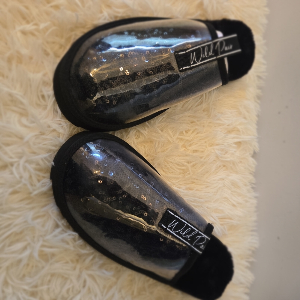 Wild Pair Womens Portiaa Faux Fur Slip On Slide Slippers Size 7 NIB - Picture 8 of 10